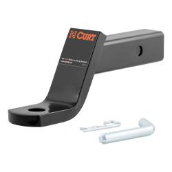 CURT - CURT 45052 Class-3 Ball Mount w/Pin 2" Shank 7500 lbs 4" Drop 8-1/4" Long in Box - Image 1