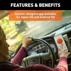 CURT - CURT 51180 Echo Mobile Trailer Brake Controller 7-Way Bluetooth Connection - Image 5