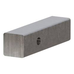 CURT - CURT 49537 2" x 8" Raw Steel Hitch Bar - Image 1