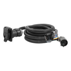 CURT - CURT 56000 5th/Fifth Wheel & Gooseneck 10' Wiring T-Connectors for Adding 7-Way - Image 1