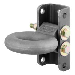 CURT - CURT 48631 Adjustable Lunette Ring 12000 lbs 3" Eye 7.5" Channel Height - Image 1