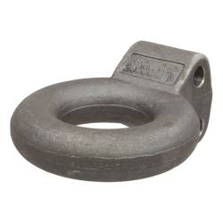 CURT - CURT 48660 Channel-Style Lunette Ring 24000 lbs 3" I.D. Raw - Image 1