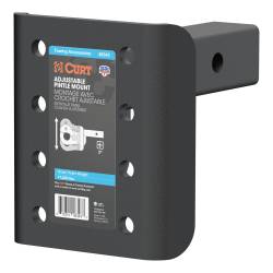 CURT - CURT 48343 Adjustable Pintle Mount - Image 1
