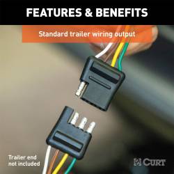 CURT - CURT 56236 Wiring T-Connectors for 97 K2500 Pickup - Image 4