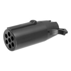 CURT - CURT 57040 Electrical Adapter 7-Way Round Vehicle To 4-Way Flat Trailer - Image 1