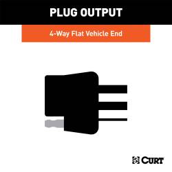 CURT - CURT 56423 Custom Wiring Harness for 98-03 Frontier Quest Villager - Image 3
