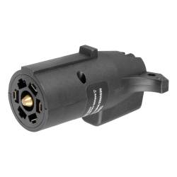 CURT - CURT 57004 LED Electric Adapter 7-Way RV Blade Vehicle To 4/5-Way Flat Trailer - Image 1
