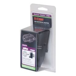 CURT - CURT 57004 LED Electric Adapter 7-Way RV Blade Vehicle To 4/5-Way Flat Trailer - Image 2