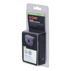 CURT - CURT 57208 Connector Mounting Bracket for 4-Way & 6-Way Round Packaged - Image 2