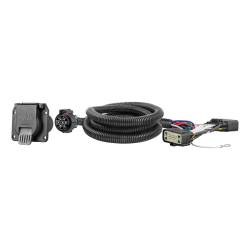 CURT - CURT 56413 Custom Wiring Harness 7-Way RV Blade Output 15-20 Ford F150 - Image 1