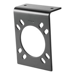 CURT - CURT 57205 Connector Mounting Brackets for 7-Way RV Blade Black 12-Pack - Image 2