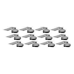 CURT - CURT 57201 Connector Bracket Mounts for 7-Way Brackets 12-Pack - Image 1