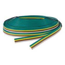 CURT - CURT 57001 Bonded 4-Way Trailer Wiring 16 Wire Gauge 25' Spool - Image 1