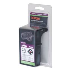 CURT - CURT 57265 Adapter 7-Way RV Blade To 6-Way Round Trailer Center Pin Brake - Image 2