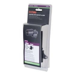 CURT - CURT 57724 Adapter w/Backup Alarm 7-Way RV Blade Vehicle To 4-Way Flat Trailer - Image 2