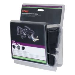 CURT - CURT 57674 Dual-Output Elect Adapter w/Tester Adds 7-Way RV Blade To 4-Way Flat - Image 2