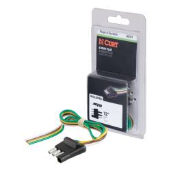 CURT - CURT 58031 4-Way Flat Wiring Connector - Image 1