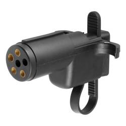 CURT - CURT 57627 6-Way Round To 4-Way Flat Wiring Adapter - Image 1