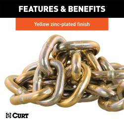 CURT - CURT 80316 Safety Chain Assembly - Image 3