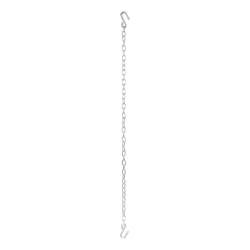 CURT - CURT 80010 48" Safety Chain w/2 S-Hooks 2000 lbs Clear Zinc - Image 2