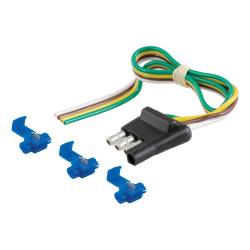 CURT - CURT 58033 4-Way Flat Wiring Connector - Image 1