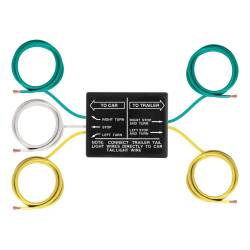 CURT - CURT 58240 Non-Powered 3-to-2-Wire Taillight Converter Bulk - Image 1
