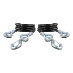 CURT - CURT 80136 Nylon Coated Safety Cable - Image 1