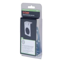 CURT - CURT 58231 Connector Mounting Bracket for 7-Way RV Blade Zinc Packaged - Image 2