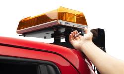 RealTruck Backrack - Backrack 91002RECF Universal Utility Light Folding 16X7" Rectangle Center Mount - Image 4
