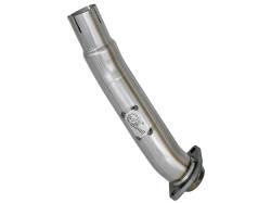 aFe 48-48024 2.5" Stainless Steel Twisted Exhaust Loop-Pipe for 18-26 Jeep 3.6L