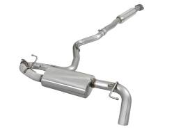 aFe 49-36803 2.5" SS Cat-Back Exhaust for 18-23 Subaru Crosstrek 2.0/2.5L