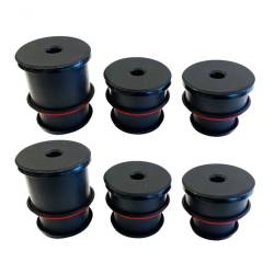 S&B Filters 81-1008 Silicone Rubber Body Mount Set Black for 80-98 Ford F-Series
