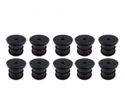 S&B Filters Silicone Rubber Body Mount Set Black 03-05 Excursion 81-1006