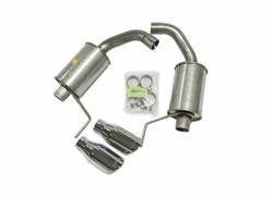 Roush Performance Axle-Back Exhaust System 15-23 Mustang 2.3L/3.7L 421837