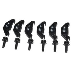 Crown Automotive Jeep Replacement - Crown Automotive 55397093K Hard Top Hardware Kit for 07-18 Jeep Wrangler JK - Image 1