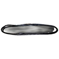 Crown Automotive Jeep Replacement - Crown Automotive 55176430AD Windshield Glass Weatherstrip - Image 2