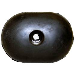 Crown Automotive Jeep Replacement - Crown Automotive 55345519 Spare Tire Impact Bumper - Image 2