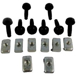 Crown Automotive Jeep Replacement - Crown Automotive 6506825K8 Hard Top Hardware Kit 04-06 for Jeep Wrangler LJ - Image 2