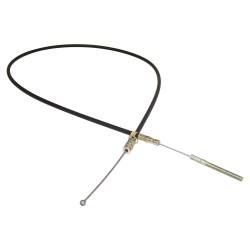 Crown Automotive Jeep Replacement - Crown Automotive J0906750 Parking Brake Cable for CJ-3B CJ3 CJ5 CJ5A CJ6 CJ6A - Image 1