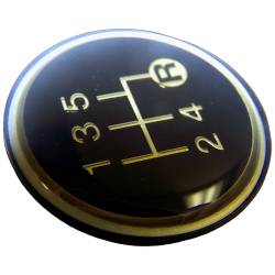 Crown Automotive Jeep Replacement - Crown Automotive J3241073 Gear Shift Knob Insert - Image 2