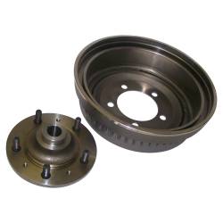 Crown Automotive Jeep Replacement - Crown Automotive J5355714 Hub & Drum Assembly 76-78 for CJ5/CJ7 - Image 1