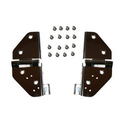 Rugged Ridge 11112.01 Windshield Hinges Stainless Steel for 76-95 CJ/Wrangler YJ