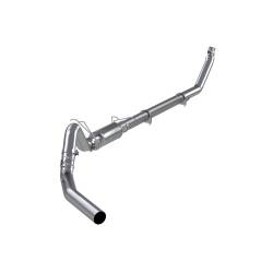 MBRP Exhaust - MBRP S6100P 4" Turbo Back One Side Exit w/Muffler for 98-02 Dodge RAM 2500/3500 - Image 1