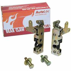 Autoloc - Autoloc AUTBCSM Locking Mini Bear Claw Door Latch Set - Image 1