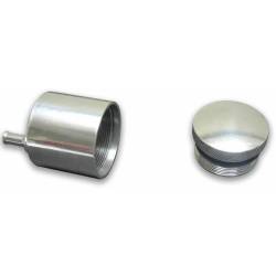 Autoloc - Autoloc AUTBBFRNB Billet Brake Fluid Reservoir Mirror Finish No Bracket - Image 1
