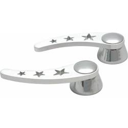 Autoloc - Autoloc AUTBWDH4 Star Door Handle Levers - Image 1