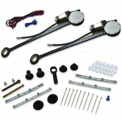 Autoloc - Autoloc AUTPW4600 2DR Uwire Universal Power Window Kit w/No Switches - Image 1