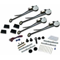 Autoloc - Autoloc AUTPW4654 4DR Universal Power Window Kit w/7 Switches - Image 1
