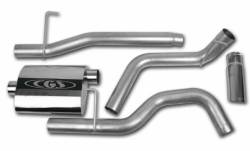 CGS - CGS 60018 Alum. Cat-Back Exhaust for 04-08 Ford F150 CC5.5'/EC6.5' 4.6/5.4 - Image 1