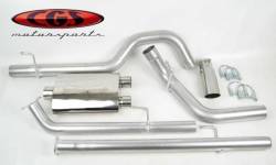 CGS - CGS Perf. 60044 Alum. Cat-Back Exhaust for 07-13 Toyota Tundra DC6.5/CC5.5 5.7L - Image 1